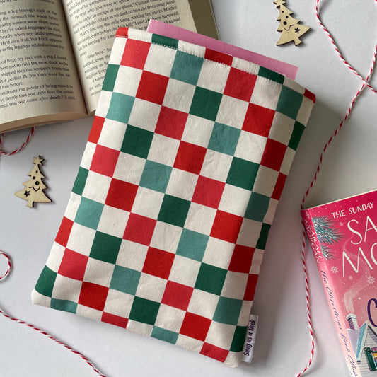 Christmas Check Book Sleeve