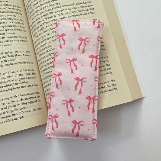Bow Fabric Bookmark