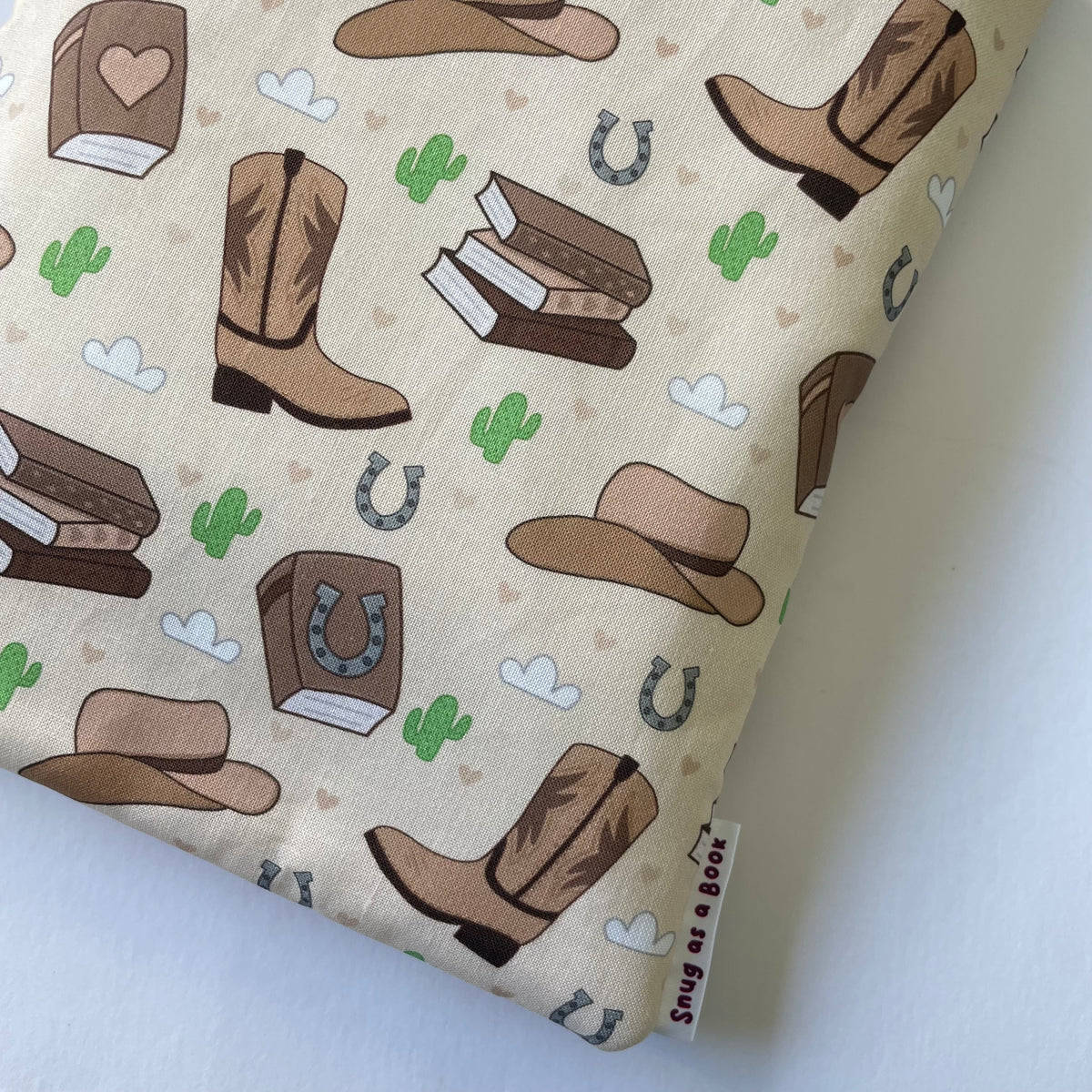 Cream Cowboy Romance Kindle Sleeve