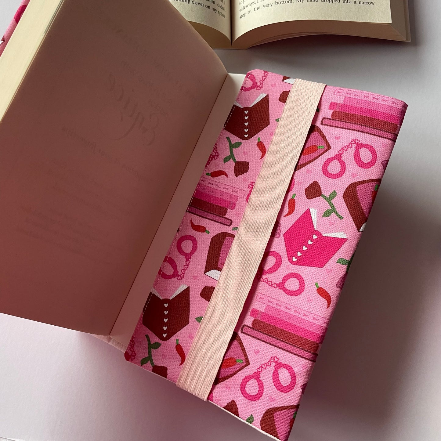 Spicy Romance Fabric Dust Jacket