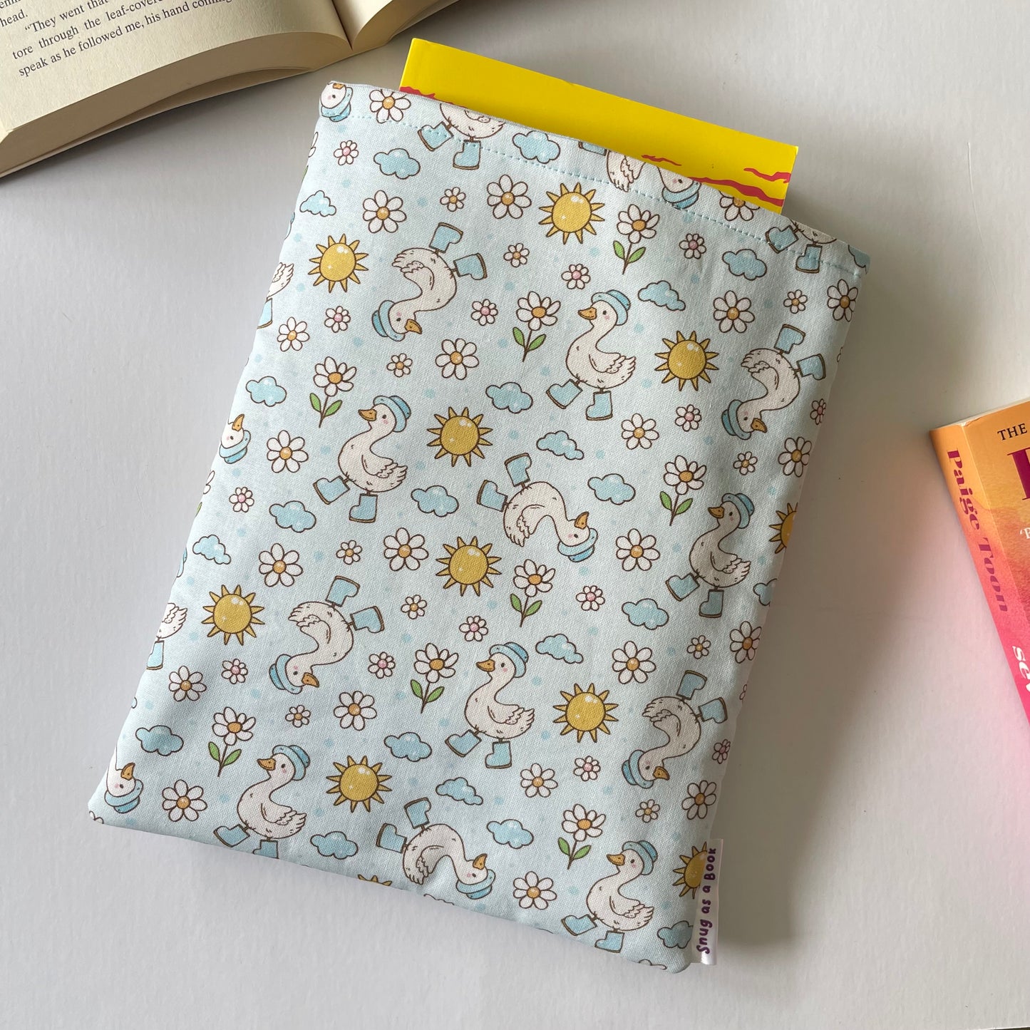 Summer Goose Book Sleeve