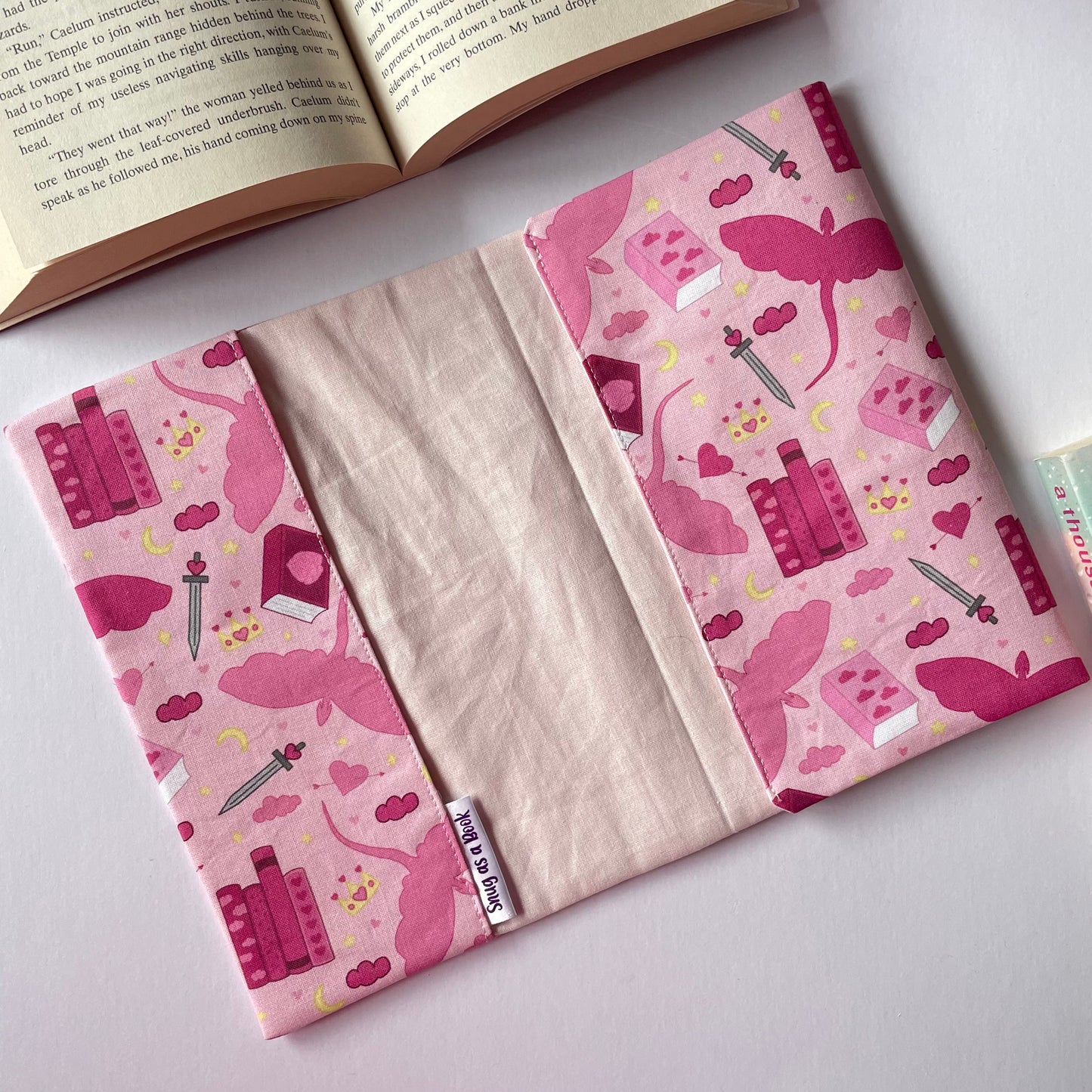 Romantasy Fabric Dust Jacket