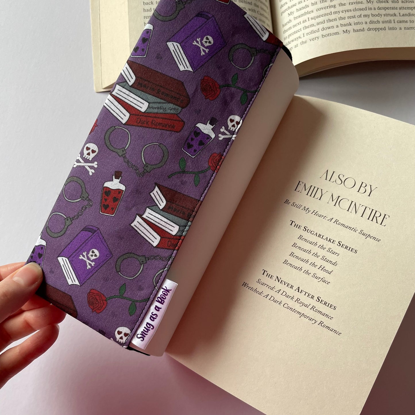 Dark Romance Fabric Dust Jacket