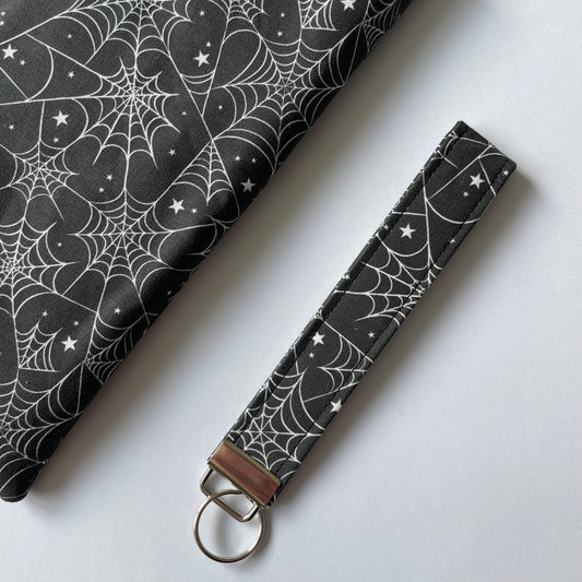 Spiderweb Keyring