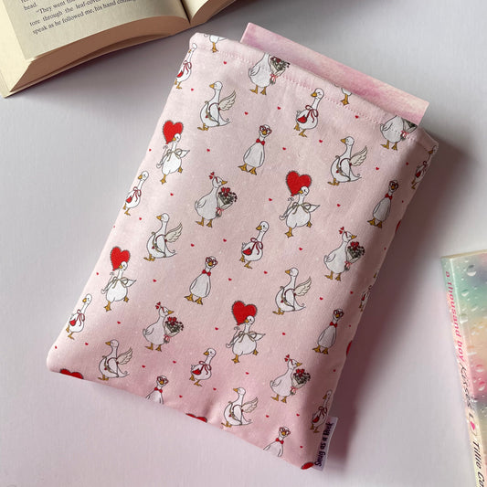 Romance Goose Book Sleeve