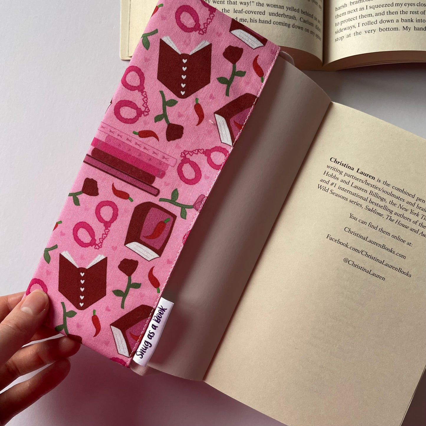 Spicy Romance Fabric Dust Jacket