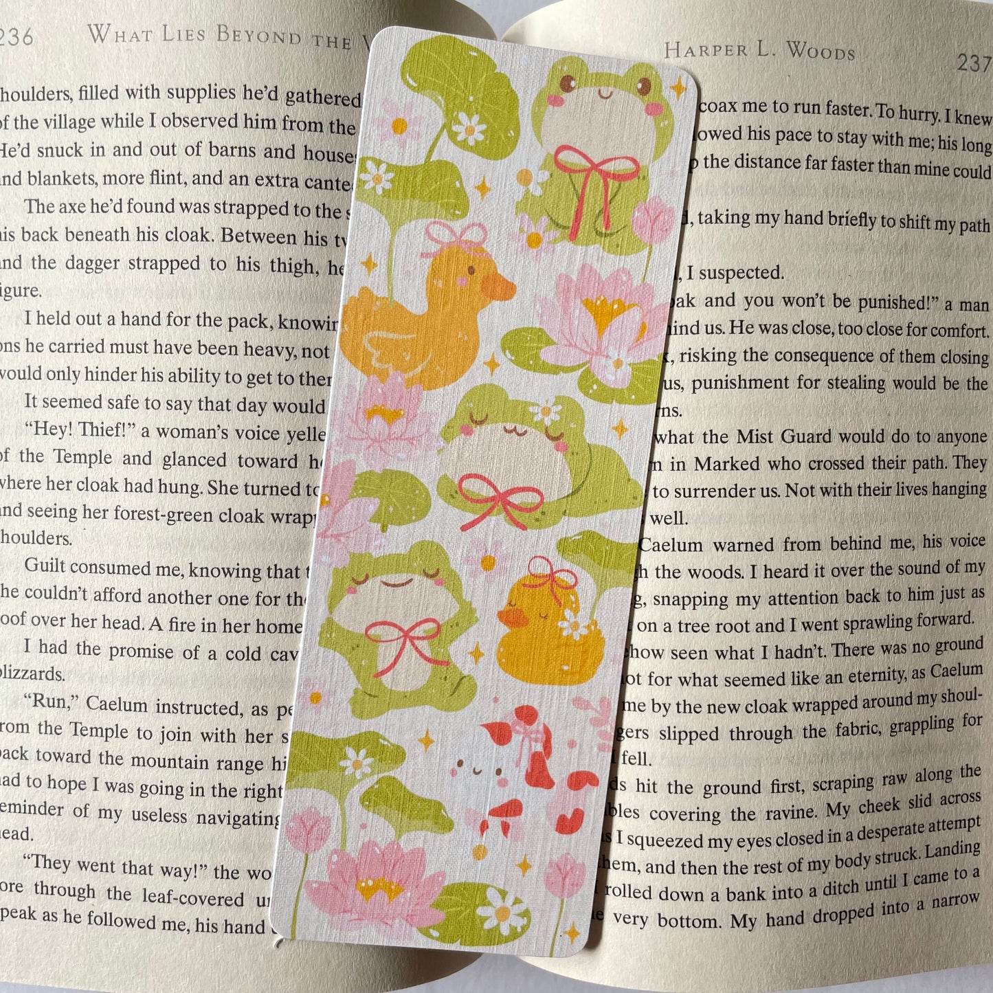 Frogs and Ducks Bookmark