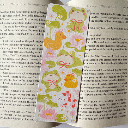 Frogs and Ducks Bookmark