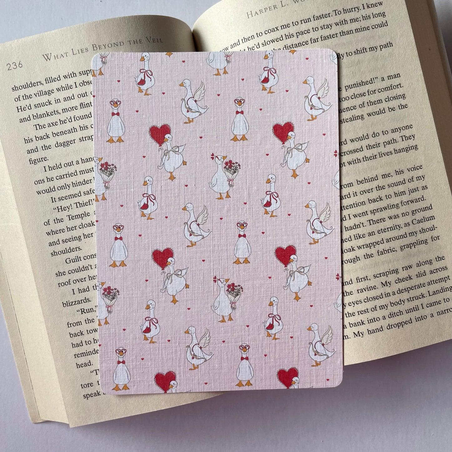 Romance Goose Kindle Insert