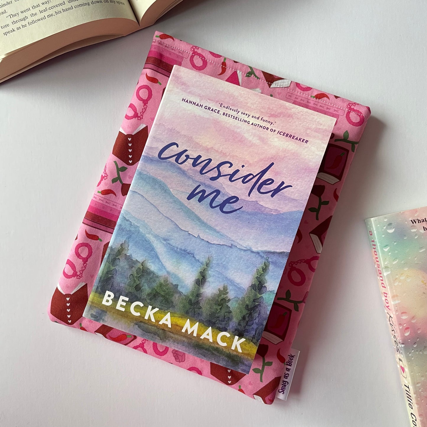 Spicy Romance Book Sleeve