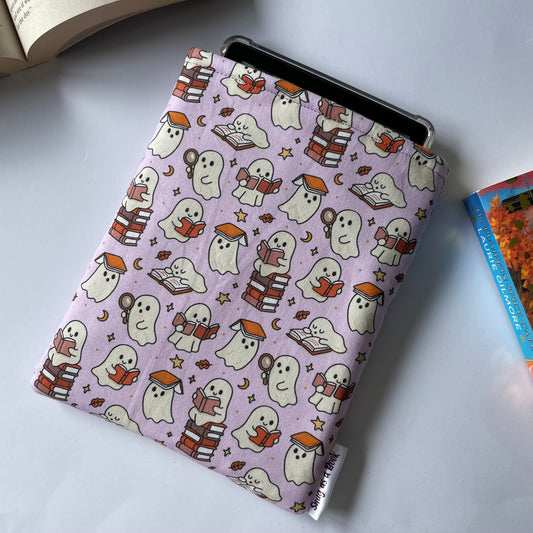 Purple Ghost Kindle Sleeve