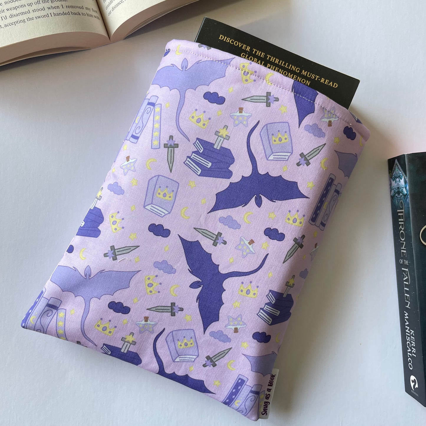Fantasy Dragon Book Sleeve
