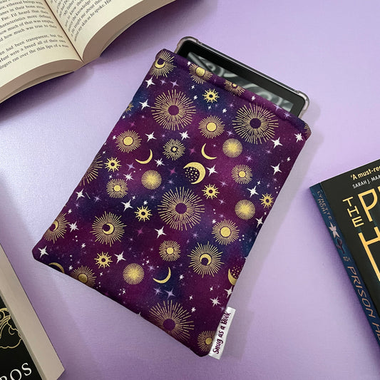 Purple Lunar Kindle Sleeve