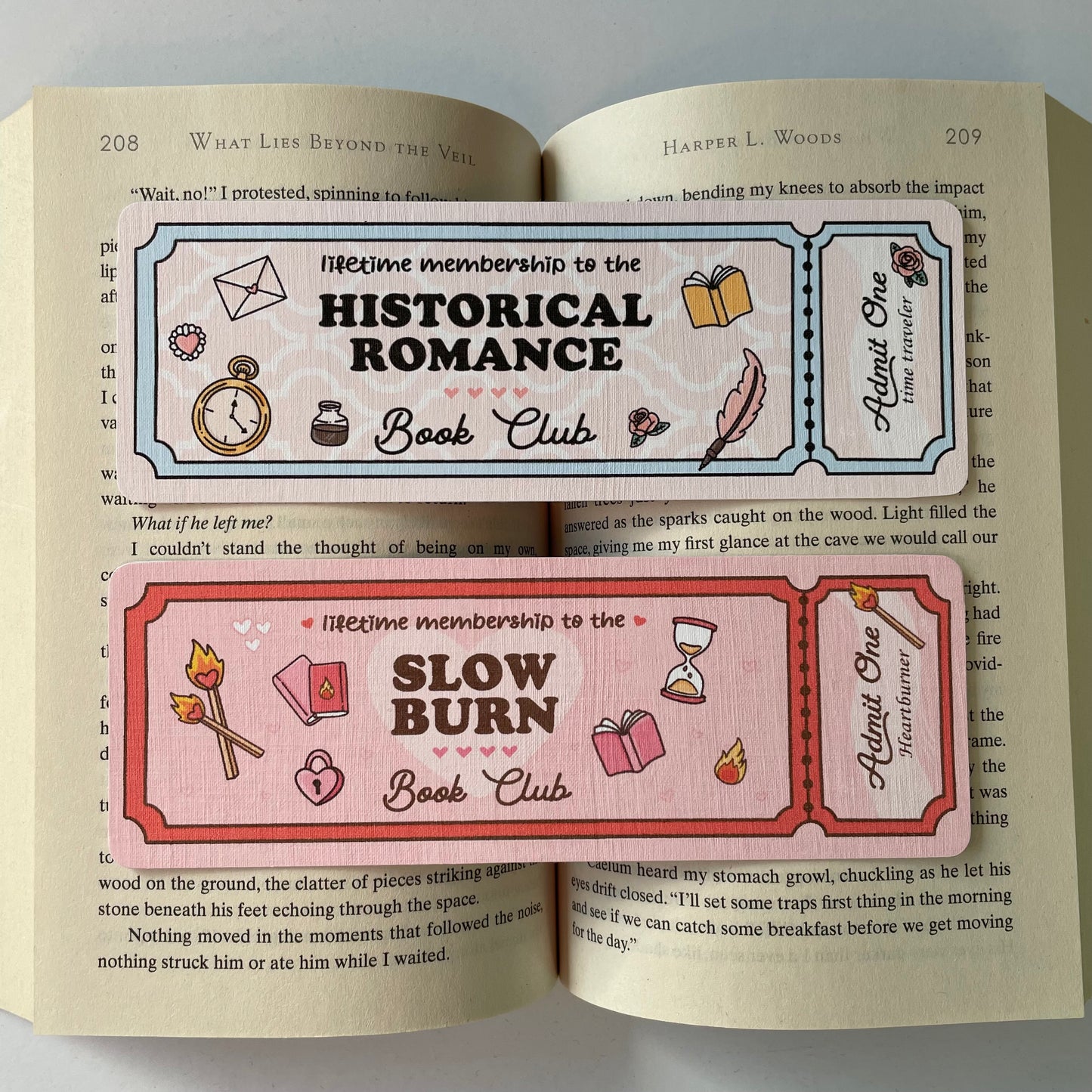 Genre Ticket Bookmark