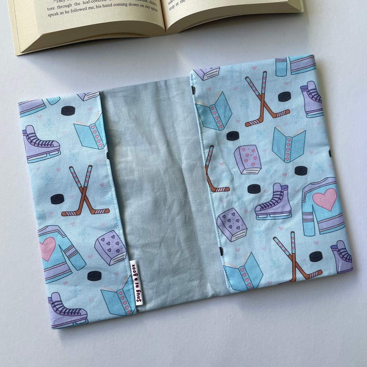 Ice Hockey Romance Dust Jacket