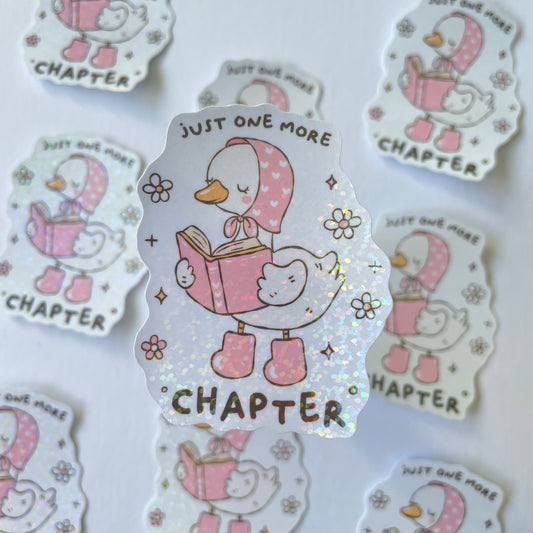 One More Chapter Goose Sticker