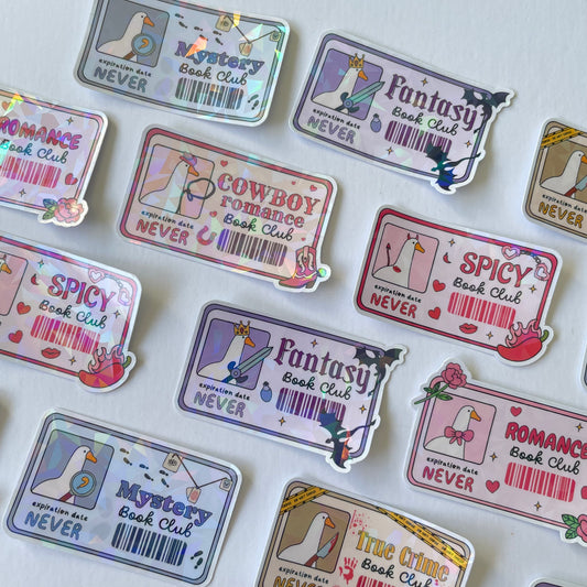 Goose Genre Stickers