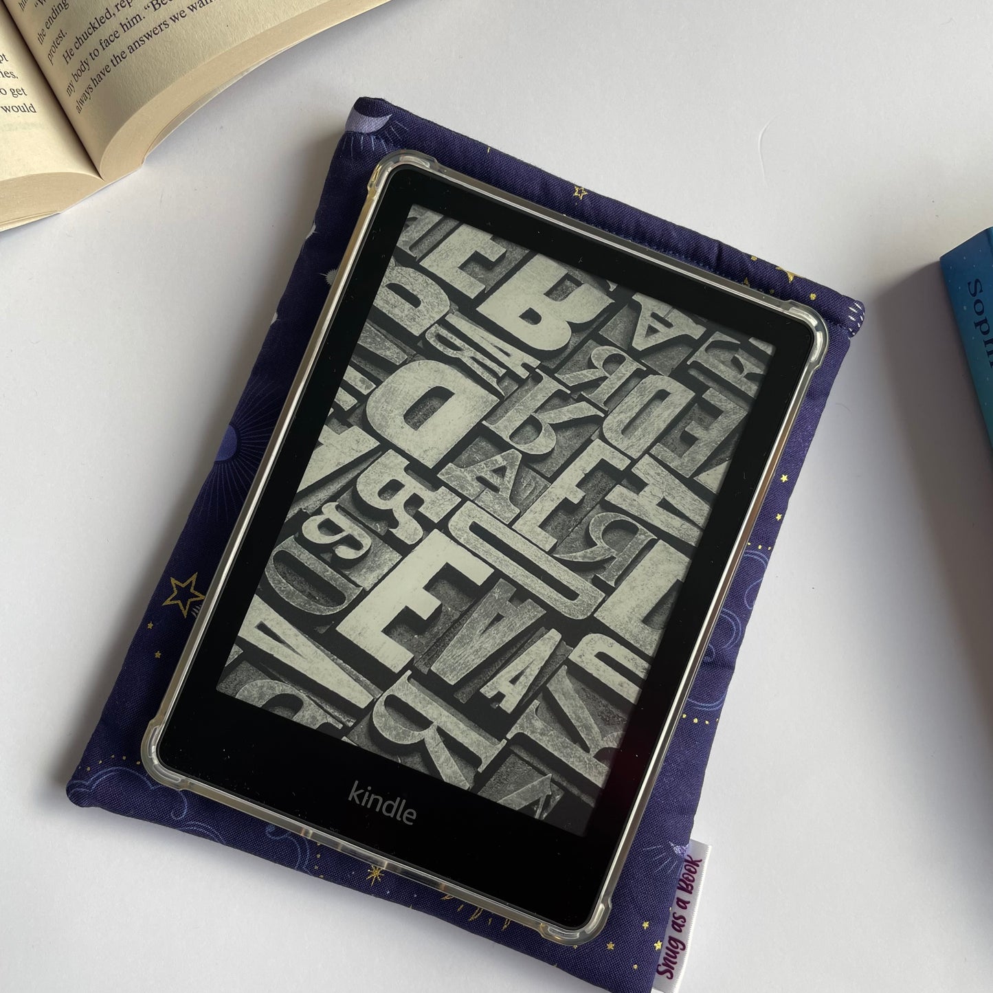 Blue Celestial Kindle Sleeve