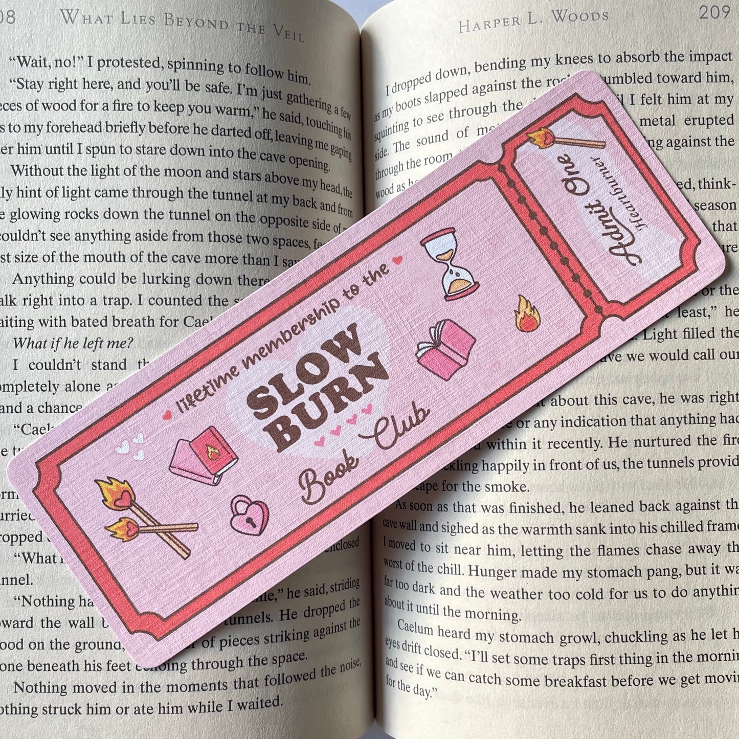 Slow Burn Bookmark