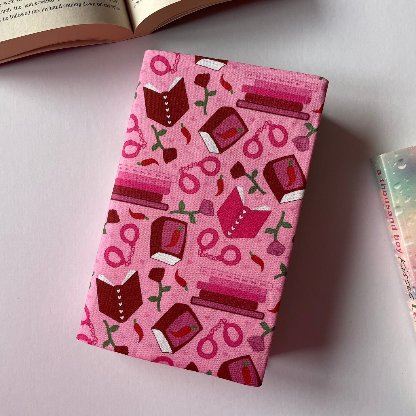 Spicy Romance Fabric Dust Jacket