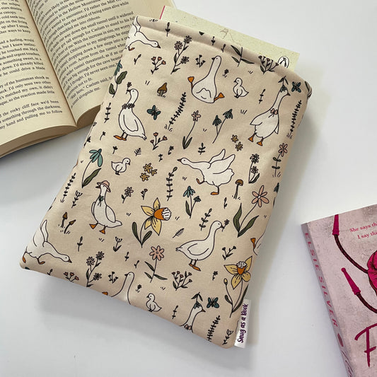 Goose Book Sleeve