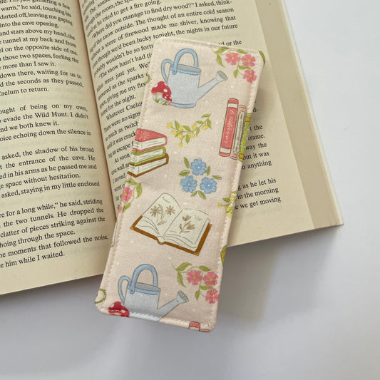 Cottagecore Fabric Bookmark