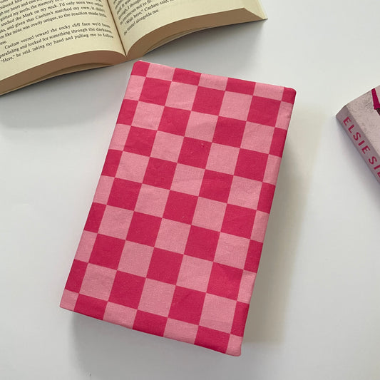 Checked Fabric Dust Jacket