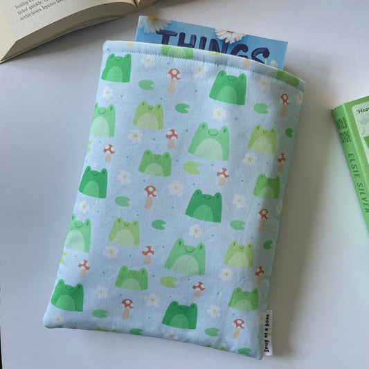 Frog Friends Book Sleeve