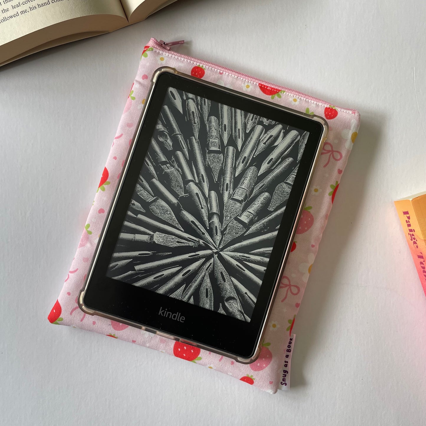 Strawberry Kindle Sleeve