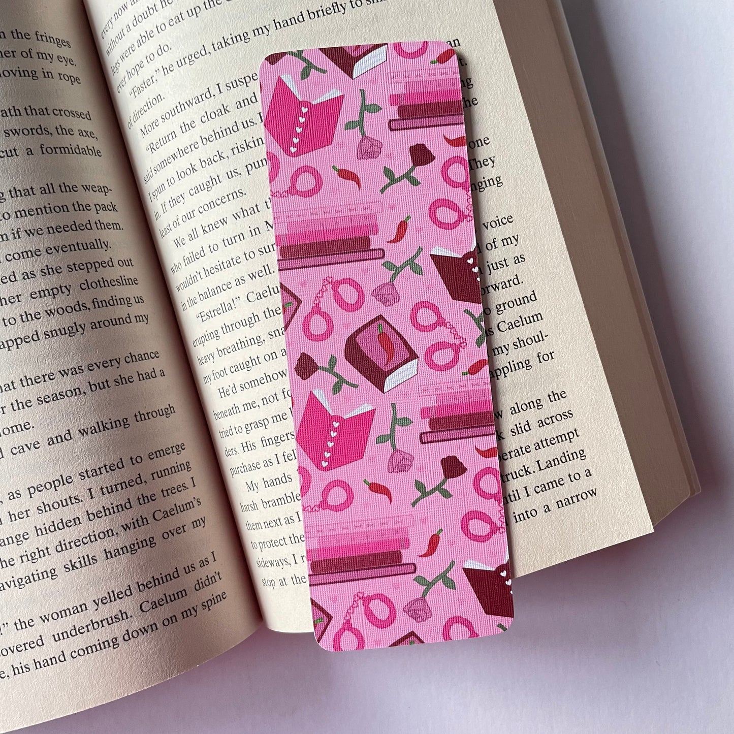 Spicy Romance Bookmark