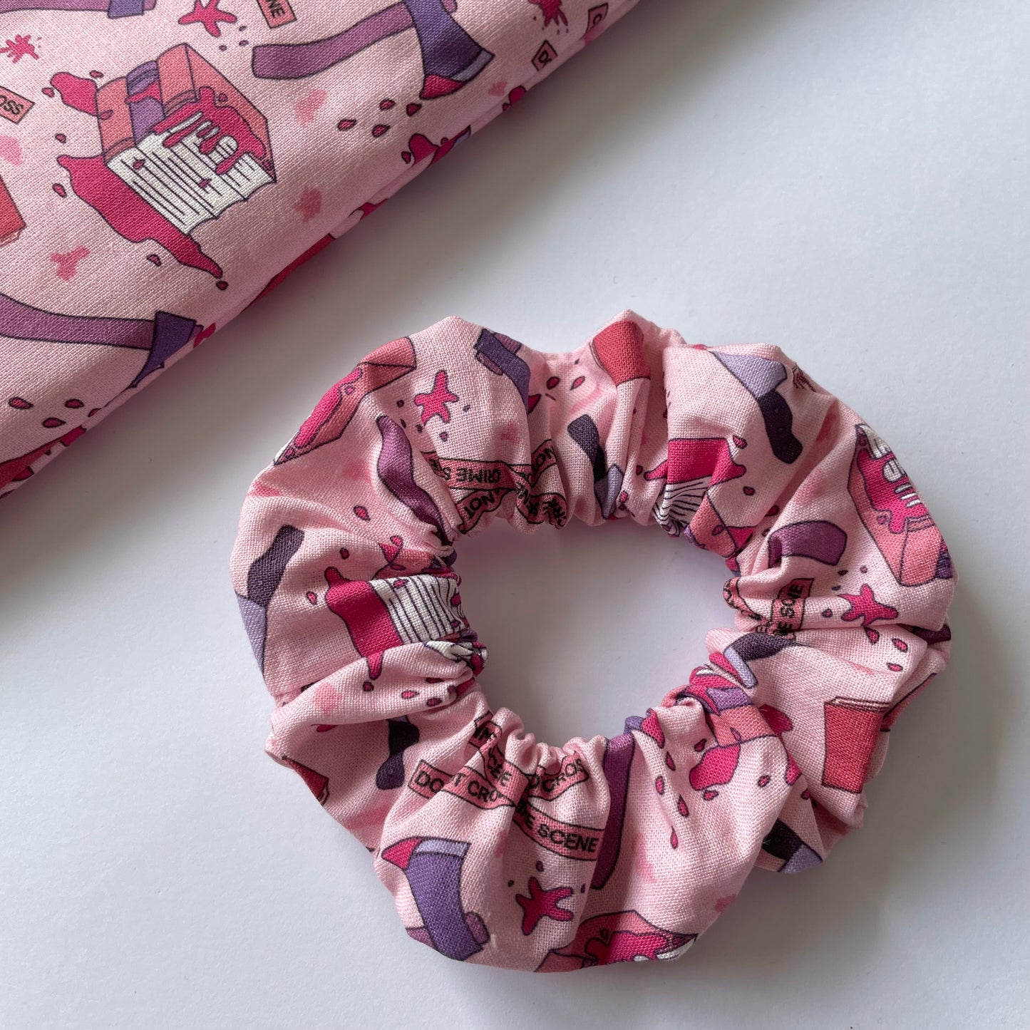 Pink Thriller Scrunchie