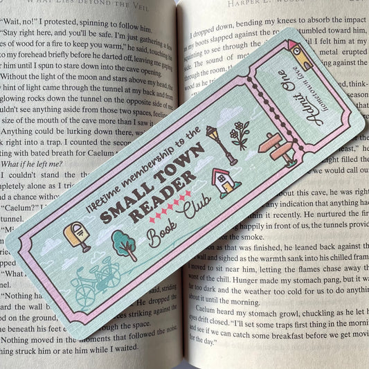 Small Town Reader Bookmark