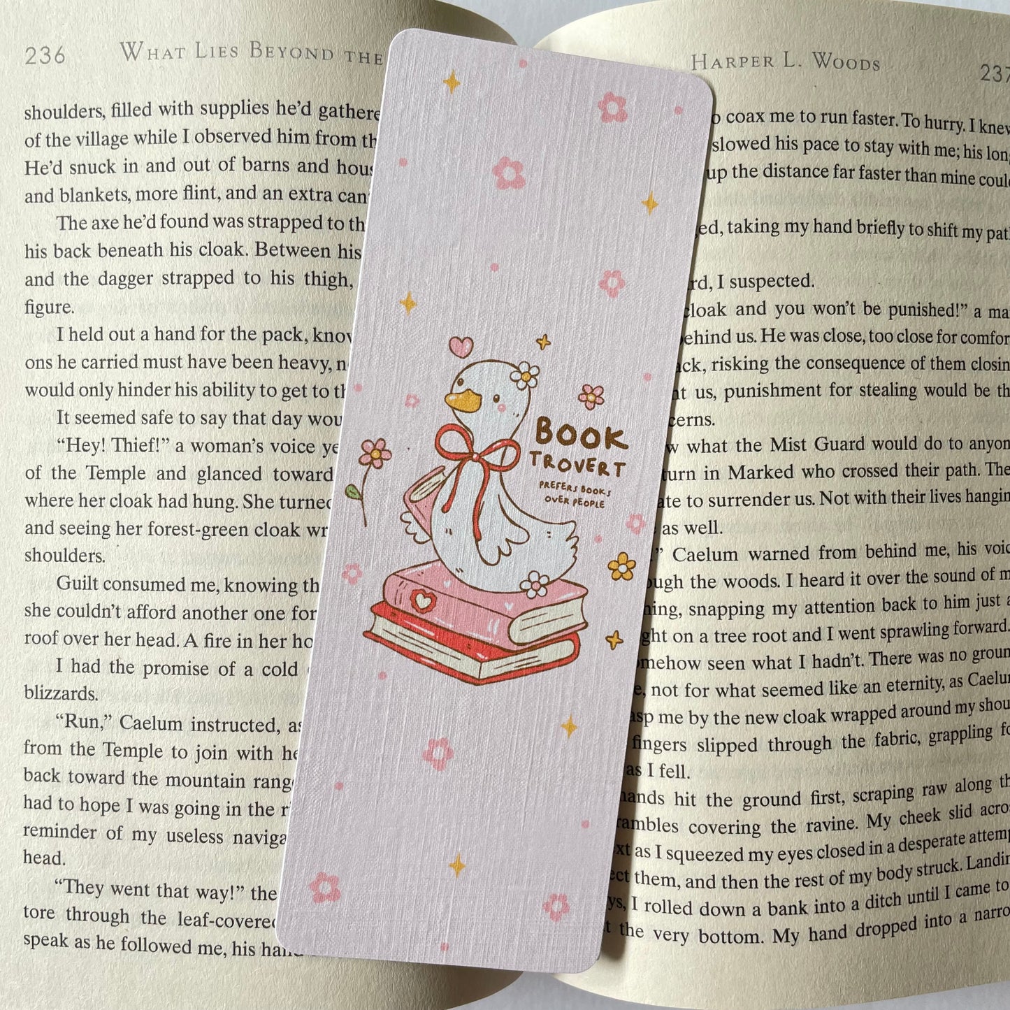 Booktrovert Goose Bookmark