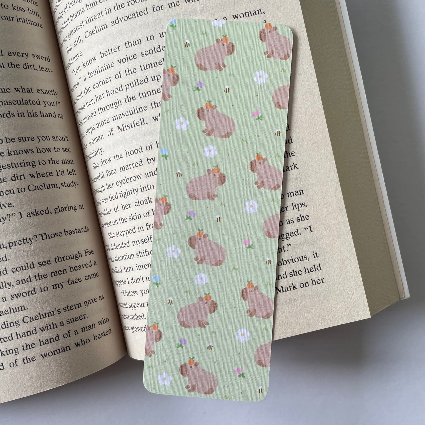 Capybara Bookmark