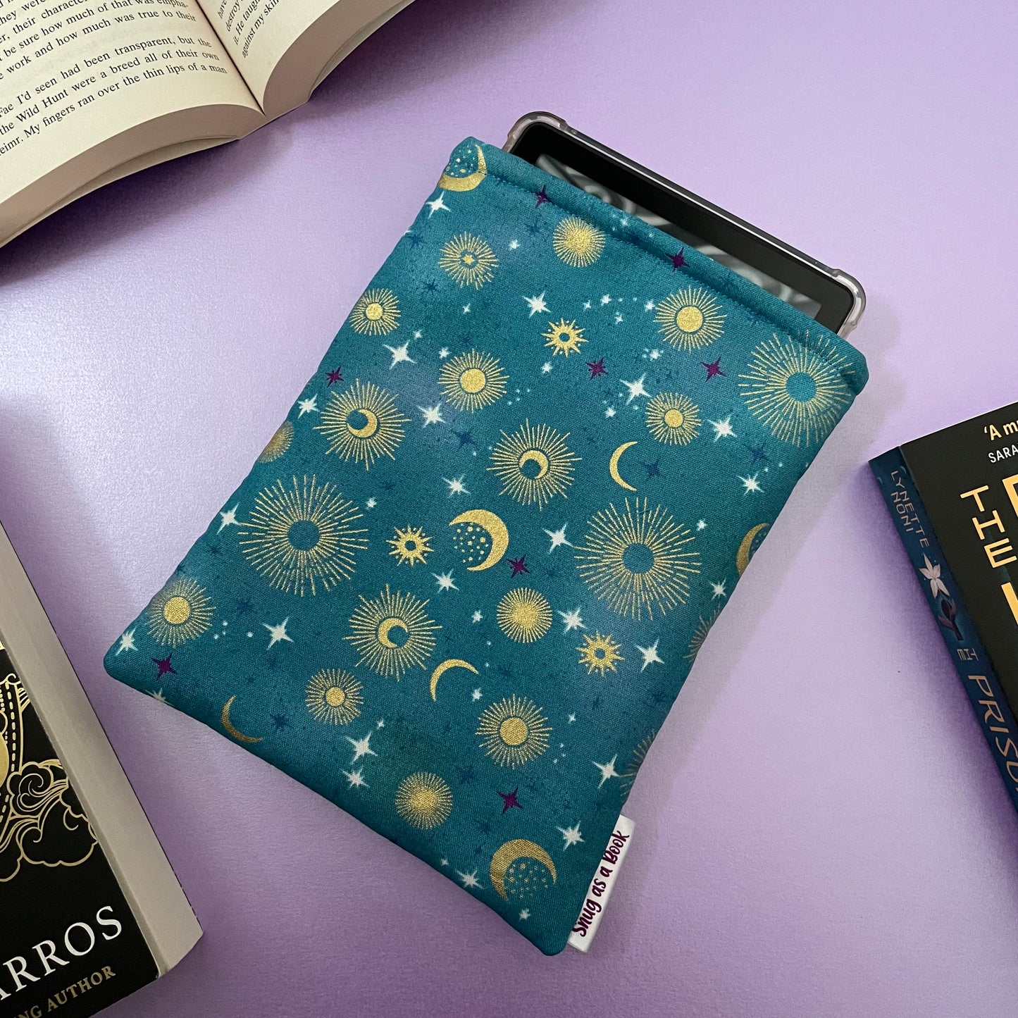 Blue Lunar Kindle Sleeve