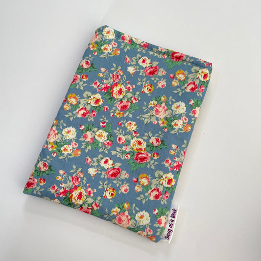 Blue Floral Kindle Sleeve