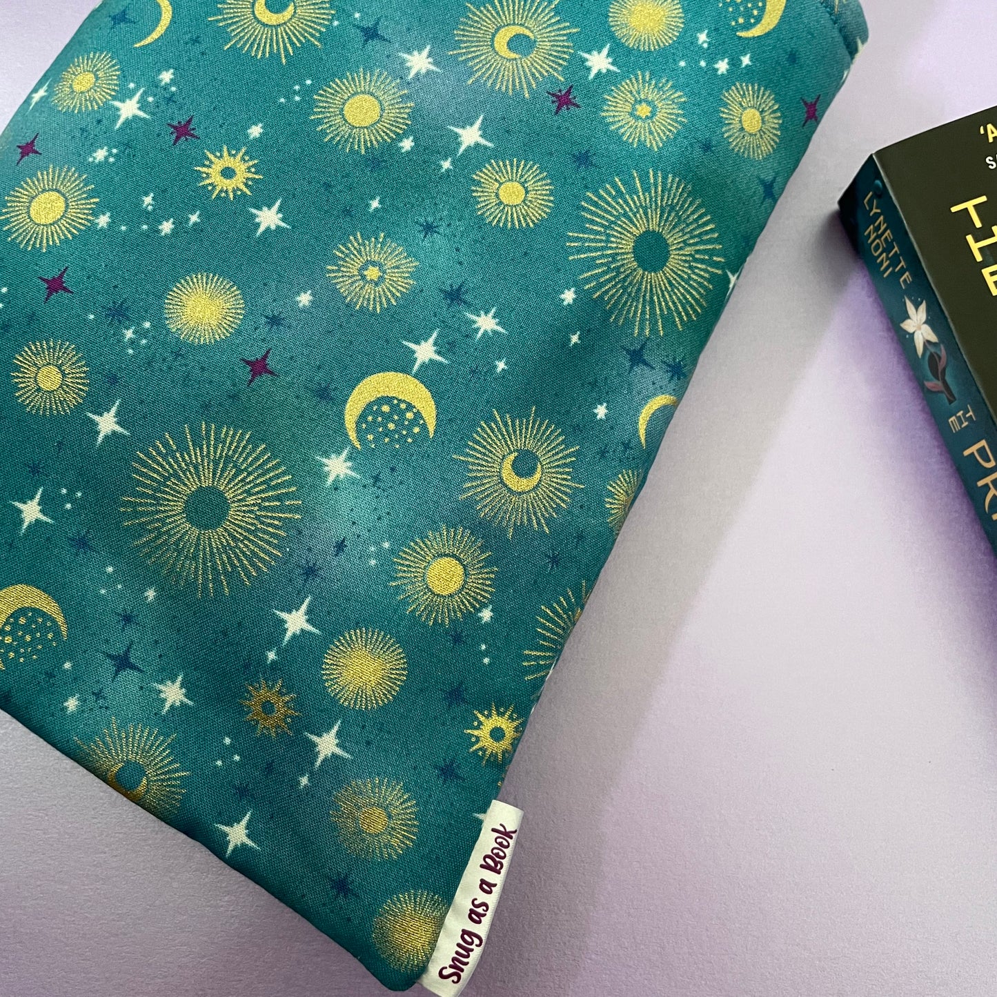 Blue Lunar Book Sleeve