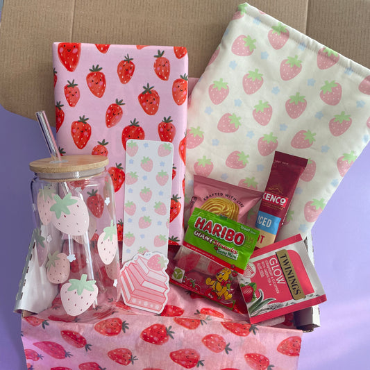 Limited Edition Strawberry Book Box