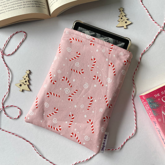Candy Cane Kindle Sleeve
