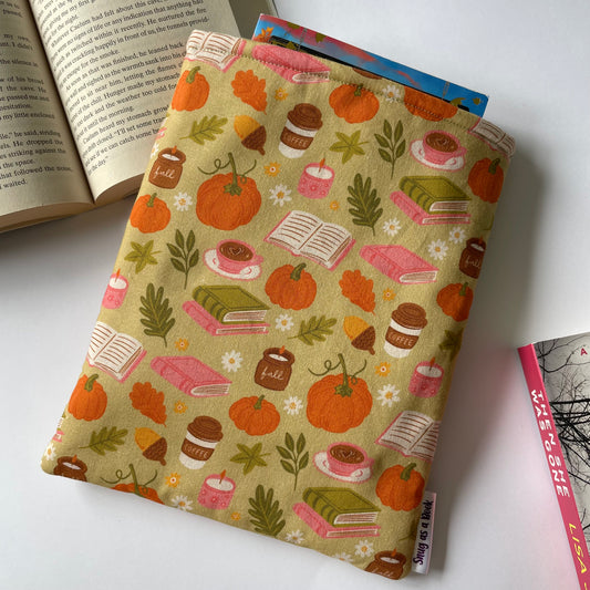 Cosy Autumn Book Sleeve