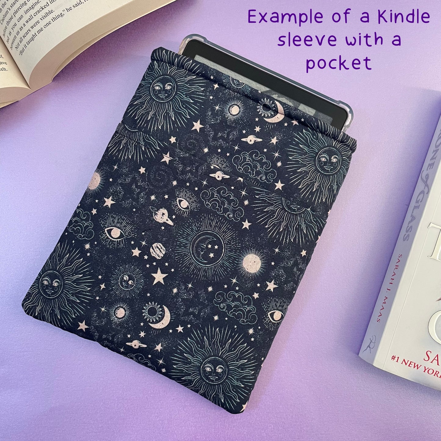 Books and Bows Kindle Sleeve