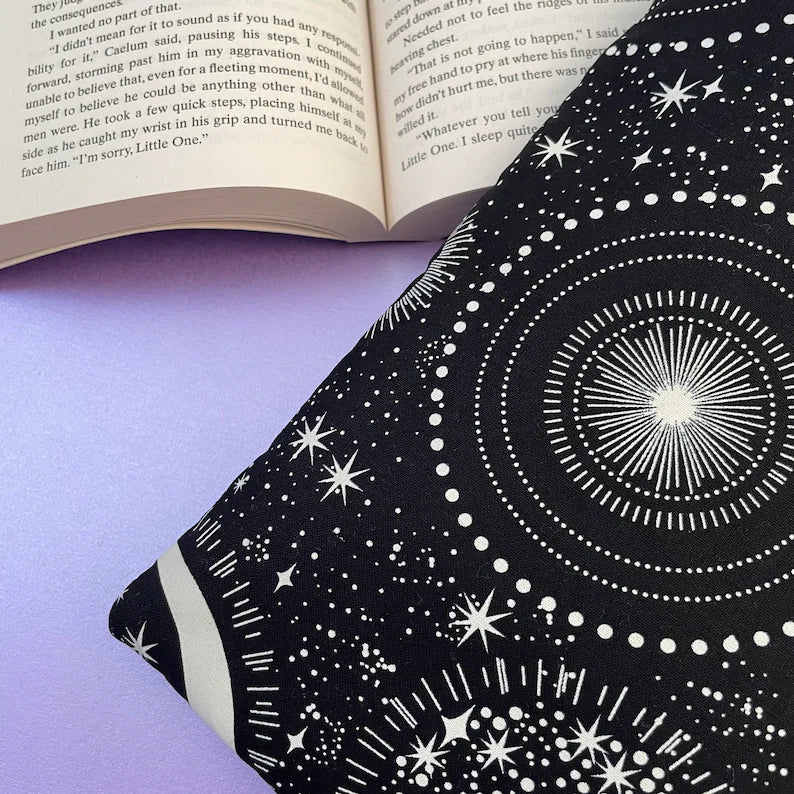 Glow in the Dark Moon and Stars Book Sleeve
